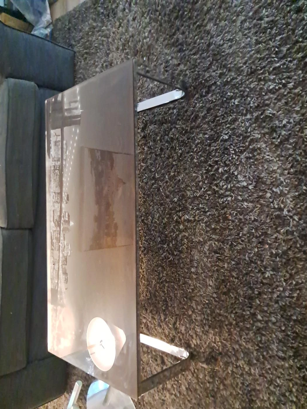 Coffee Table with New York City Skyline Design