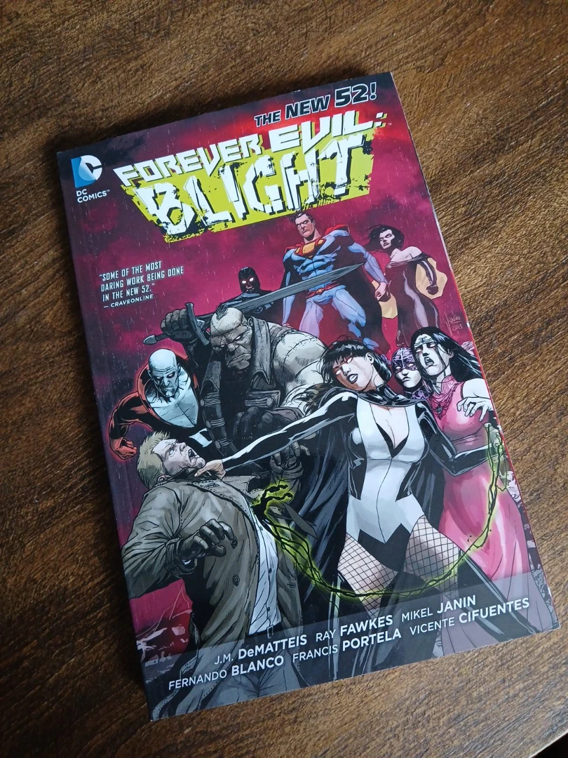 DC Comics Forever Evil Blight Graphic Novel