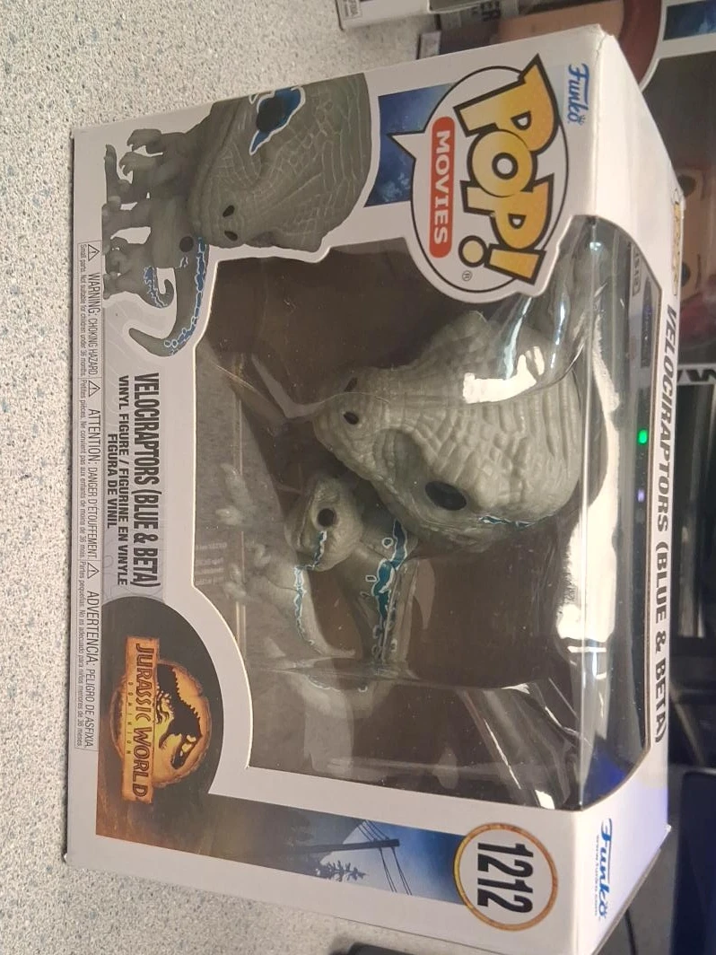 Funko Pop! Velociraptors (Blue & Beta) #1212 Jurassic World