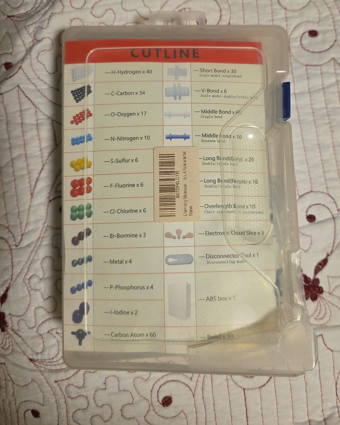 CUTLINE Chemistry Molecular Model Set - Fullerene Set