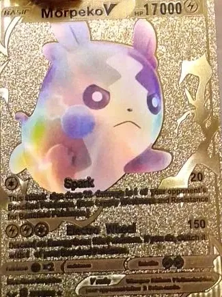 Pokemon Morpeko V Trading Card