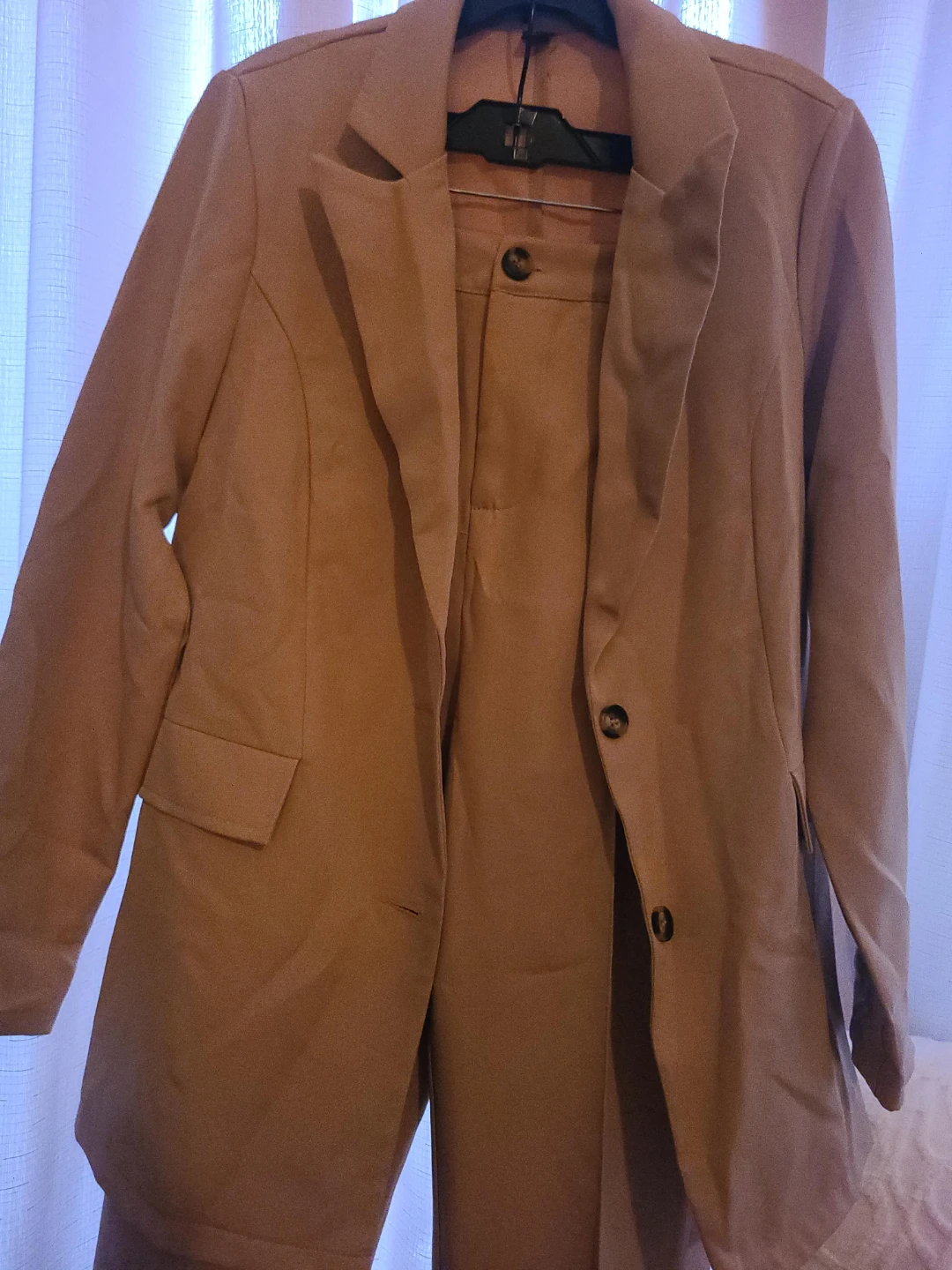 SHEIN Beige Blazer and Pants Set - Size s/4 - photo 4