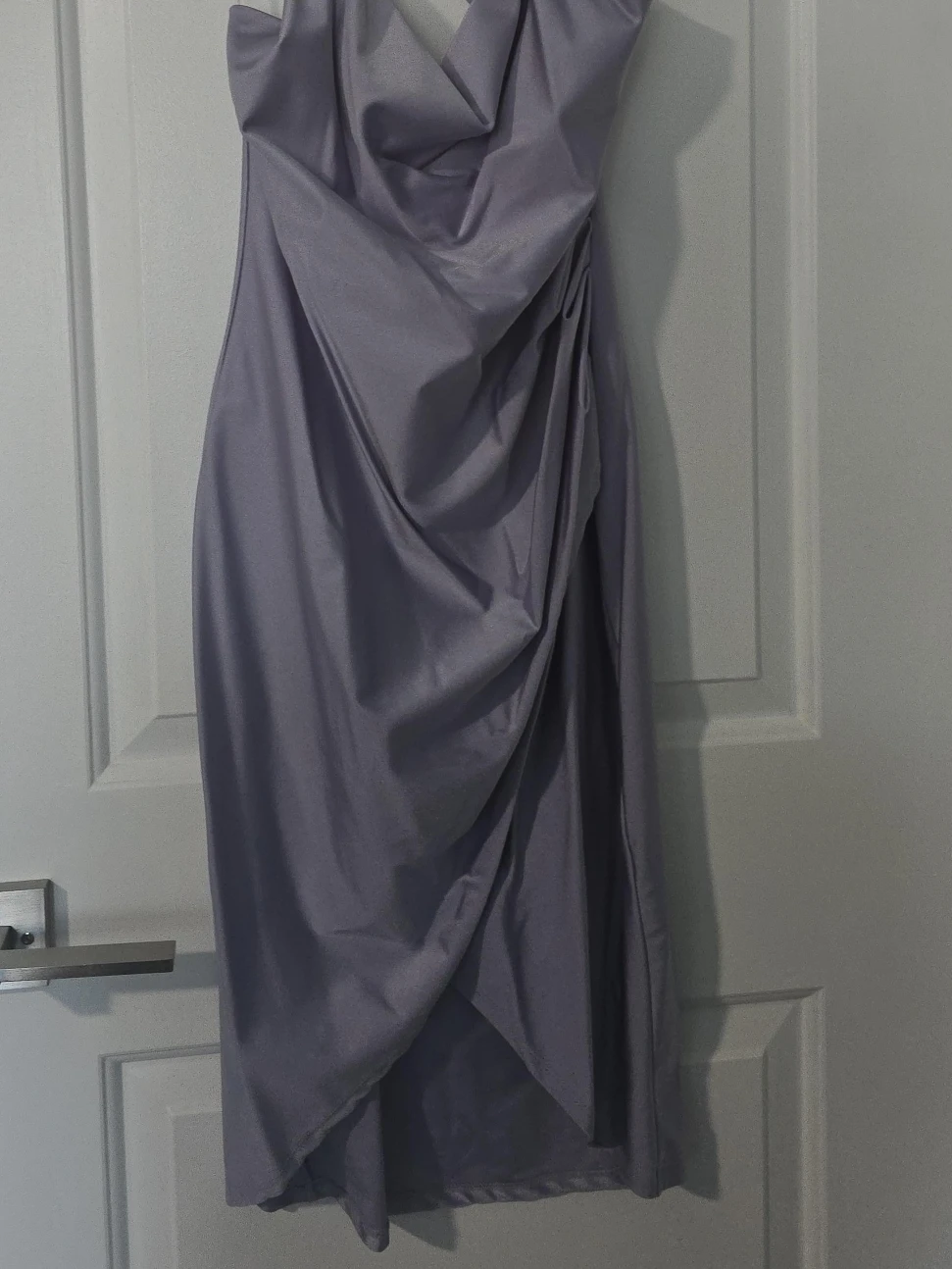 Strapless Ruched Midi Dress - honey
