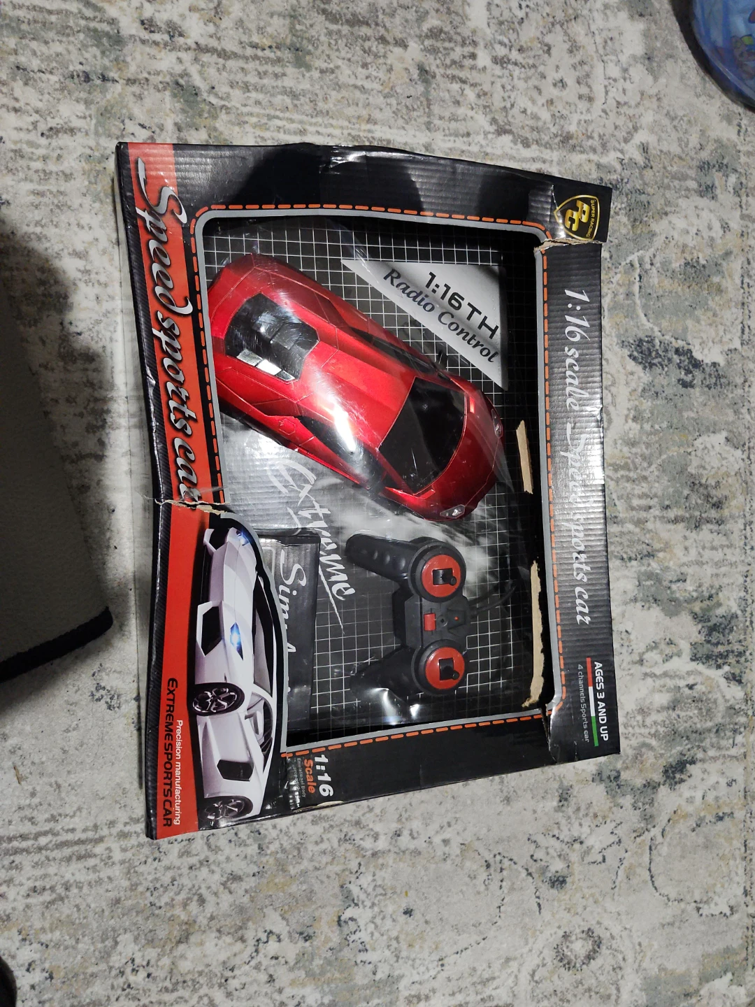 1:16 Scale Radio Control Speed Sports Car