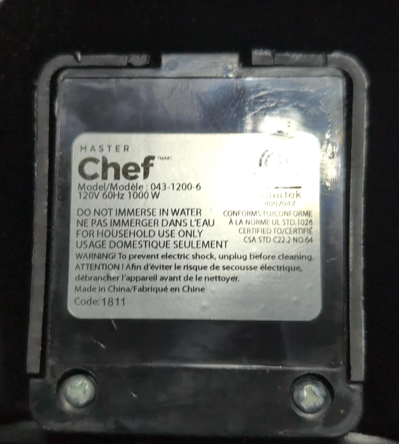 Chef Portable Electric Stove Hot Plate