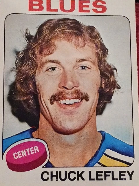 Chuck Lefley Hockey Card