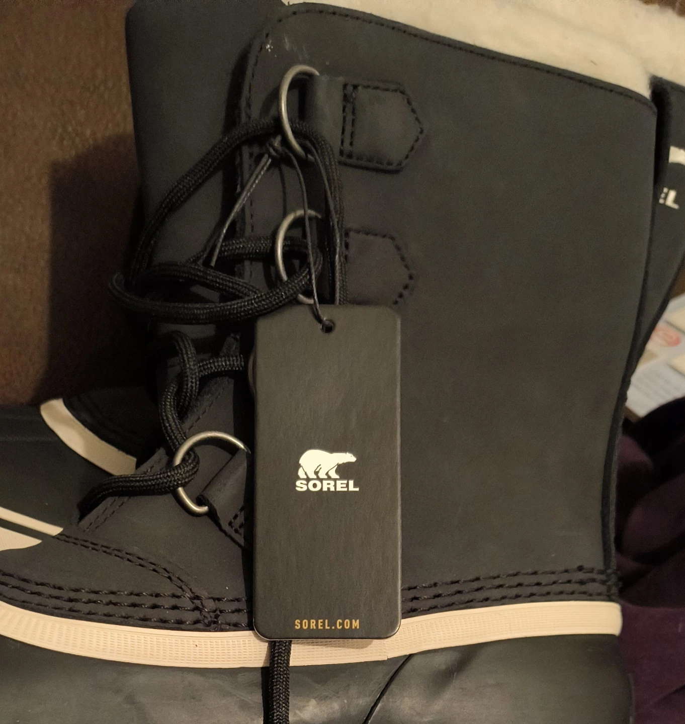 Sorel Black Winter Boots