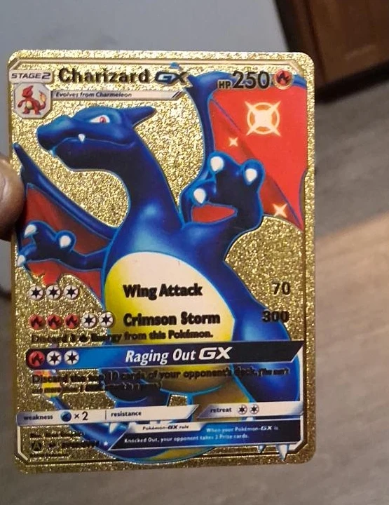 Pokemon Charizard GX Trading Card