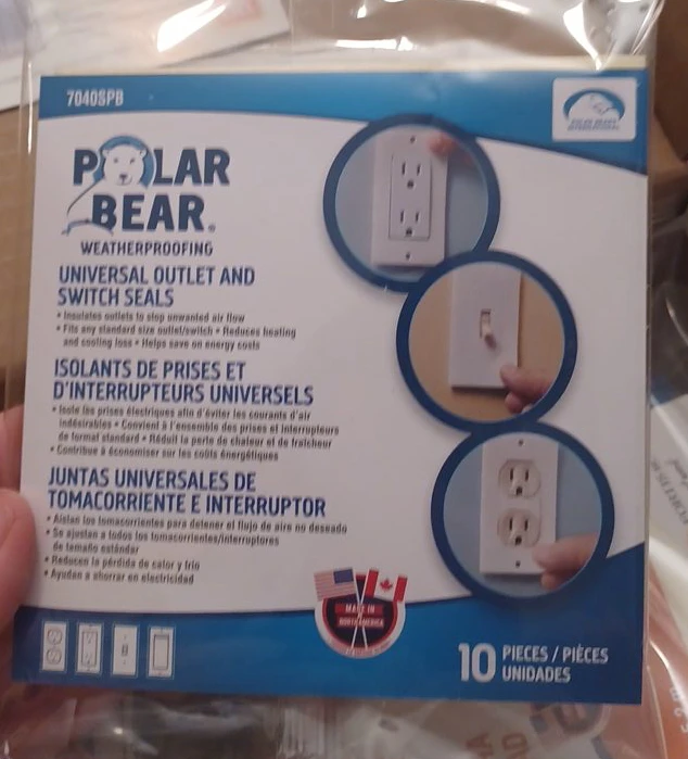 Polar Bear Weatherproofing Universal 10 outlets