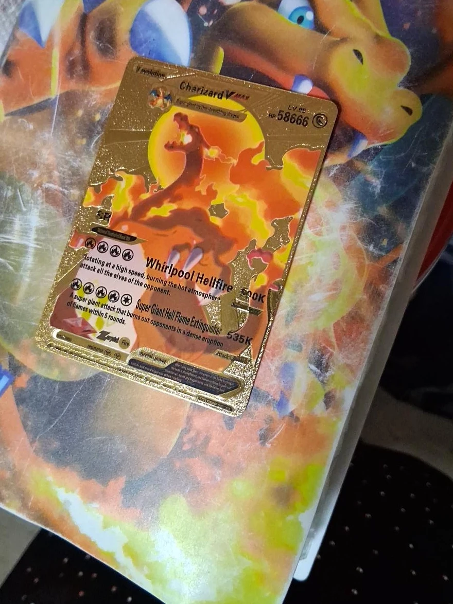 Charizard VMAX Whirlpool Hellfire Gold Card