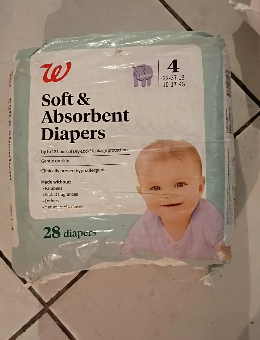 Walgreens Soft & Absorbent Diapers Size 4 (28 count)