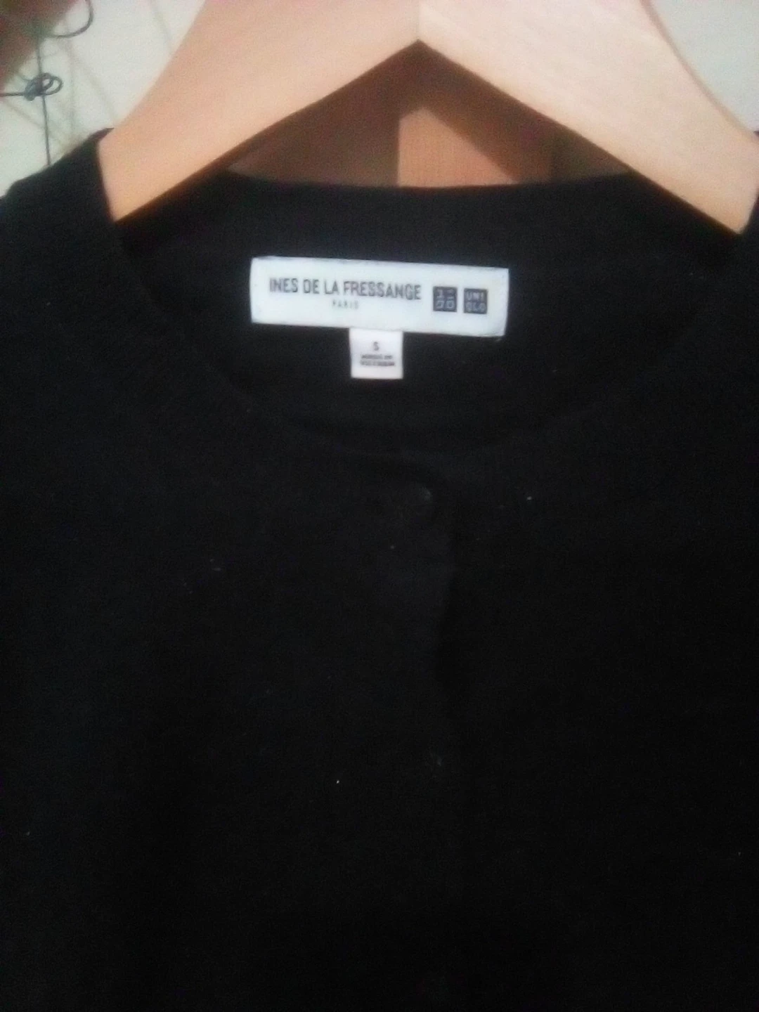 Uniqlo x Ines de la Fressange Black Cardigan