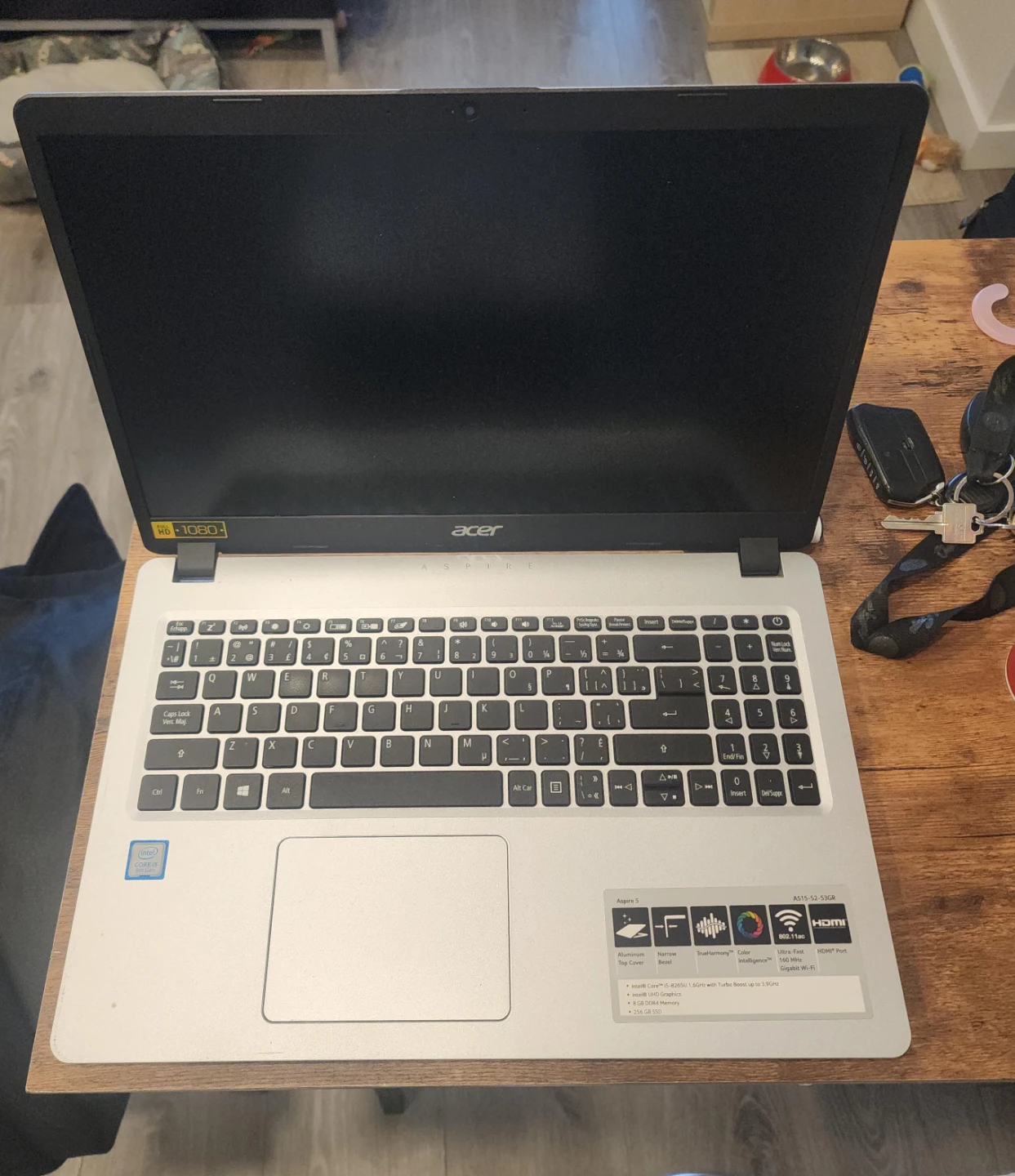 Acer Aspire 5 A515-52-53GR Laptop