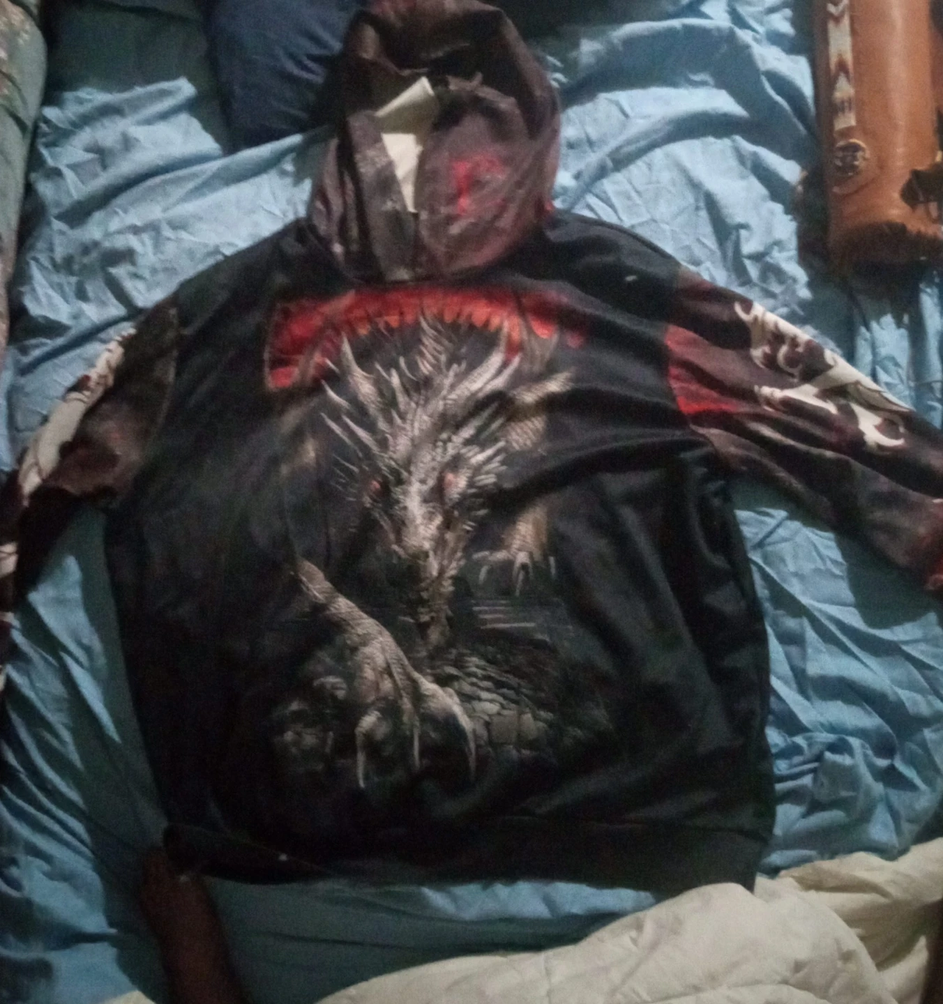 All-Over Print Dragon Hoodie