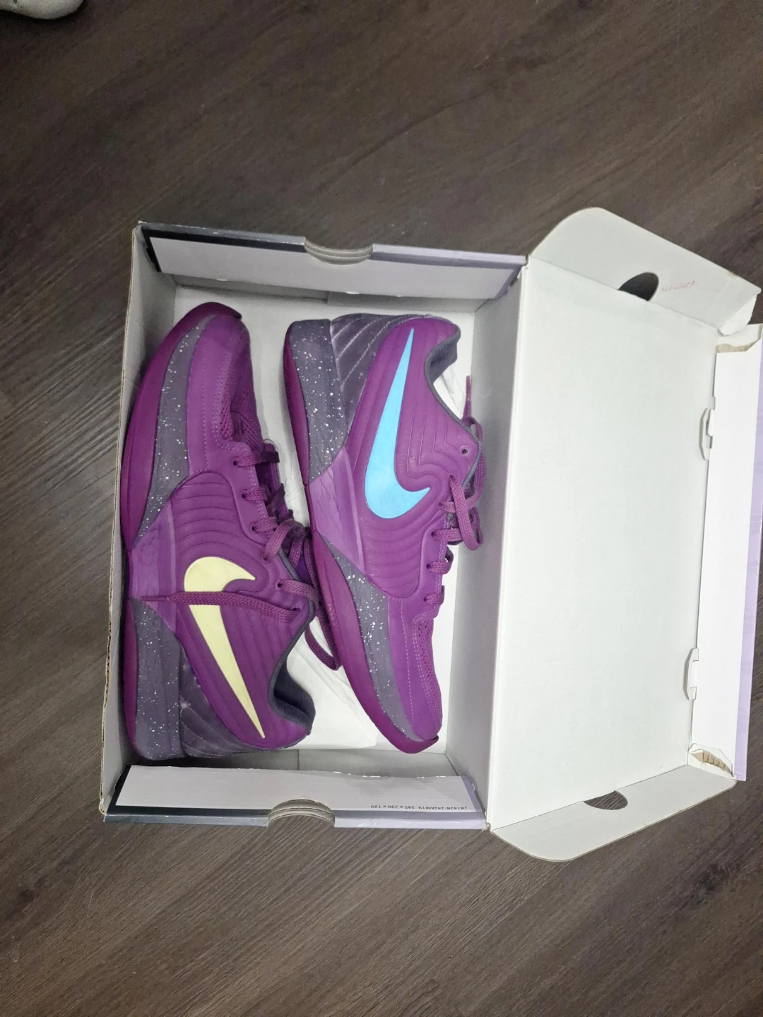 Nike JA 2 Basketball Shoes - Bold Berry/Baltic Blue - Size 11