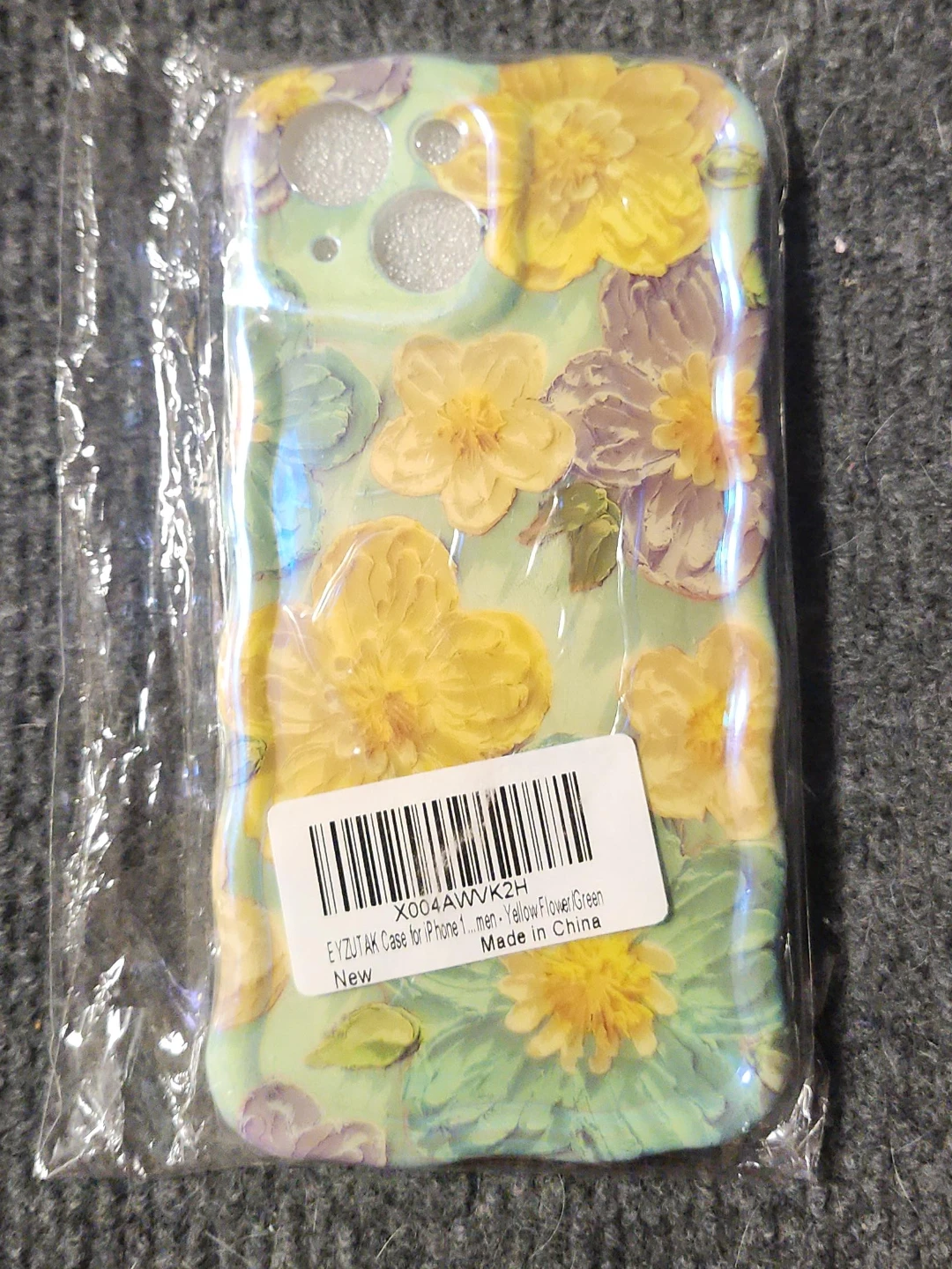 iPhone 11 Case - Yellow Flower Design