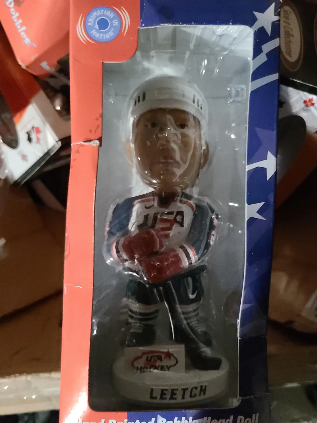 USA Hockey Bobblehead "LEETCH"