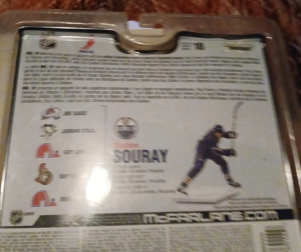 McFarlane Toys NHL Series 20 Sheldon Souray Action Figure