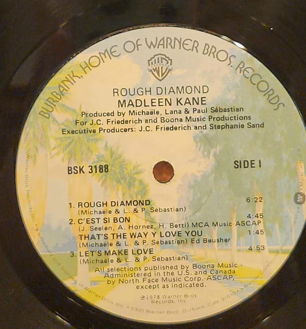 Madleen Kane Rough Diamond Vinyl Record