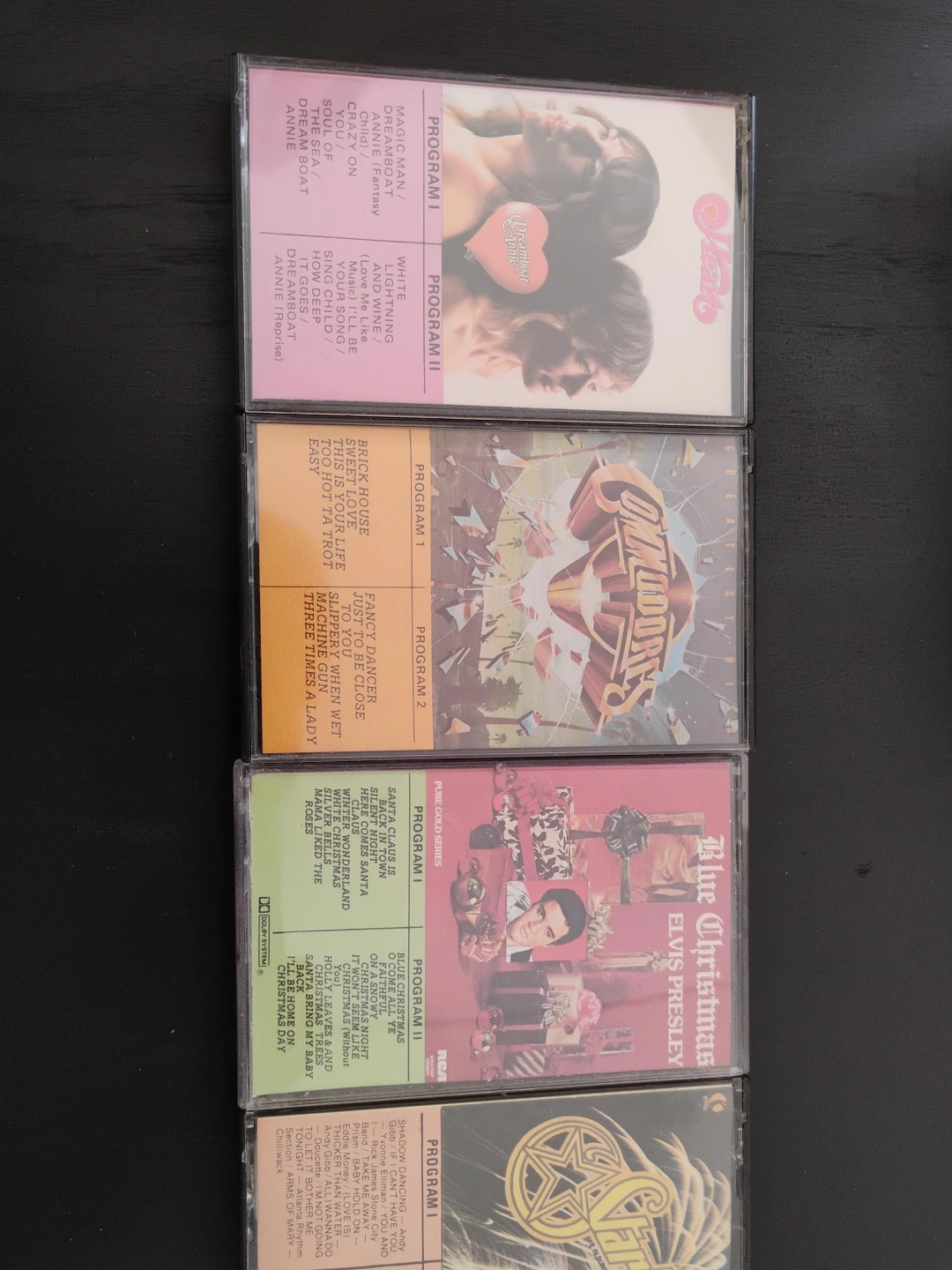 Heart, Elvis Presley, and Various Artists Cassette Tapes
