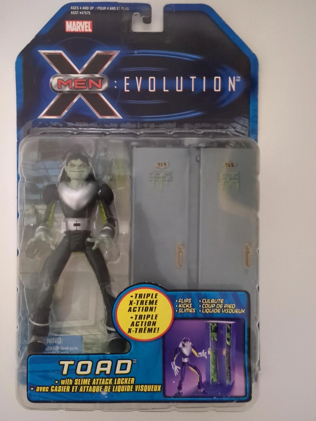 Marvel X-Men Evolution Toad Action Figure 🏆