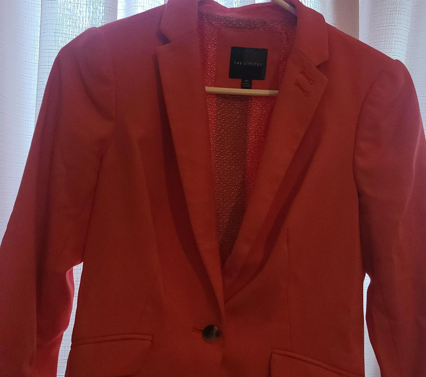 The Limited Orange Blazer Jacket XS