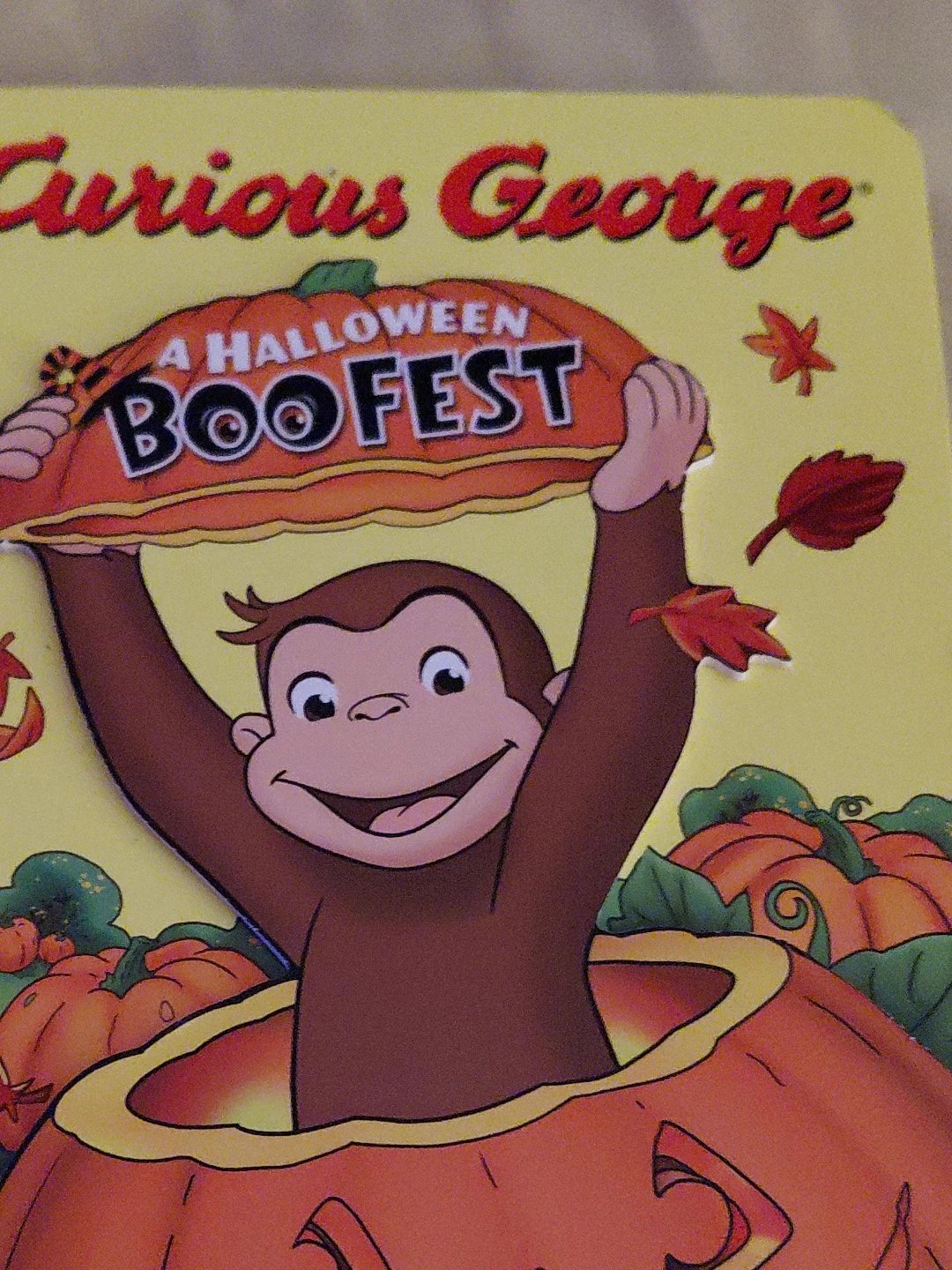 Curious George A Halloween Boo Fest Book