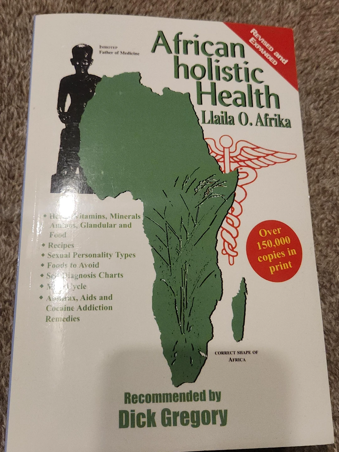 🥕 African Holistic Health by Lla ila O. Afrika Book