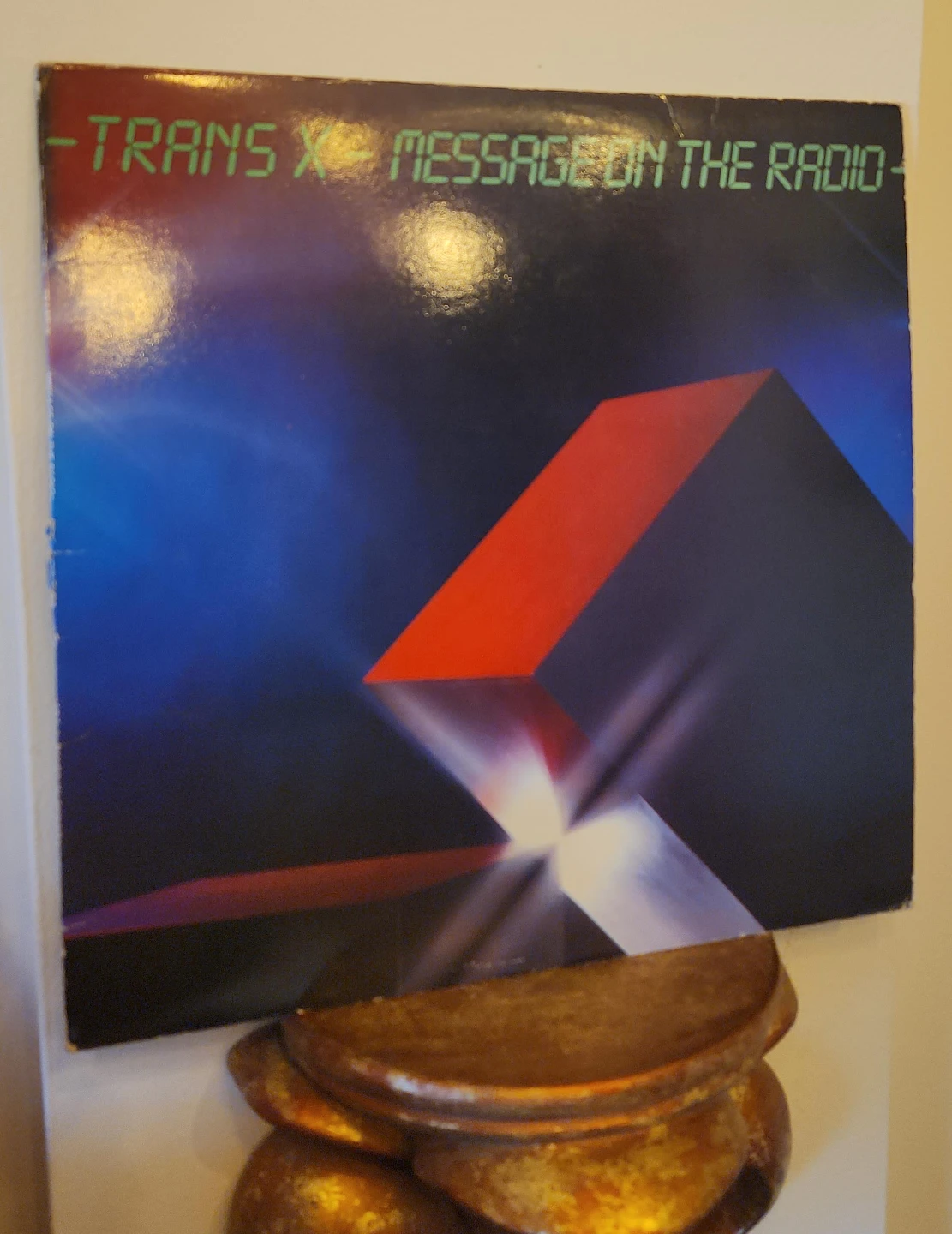 Trans X Message on the Radio Vinyl Record