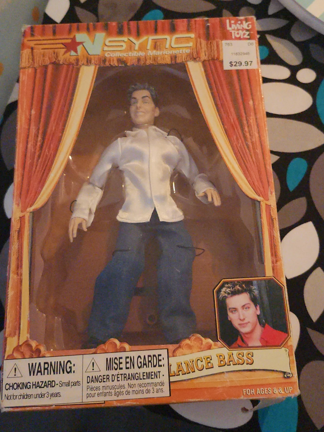NSYNC Lance Bass Collectible Marionette
