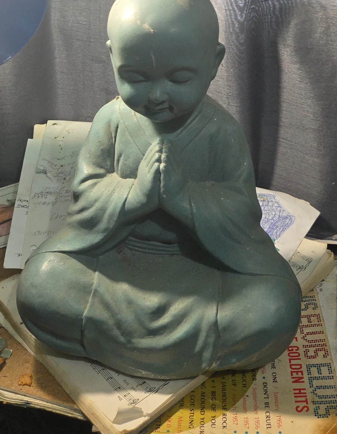 Monk Statue