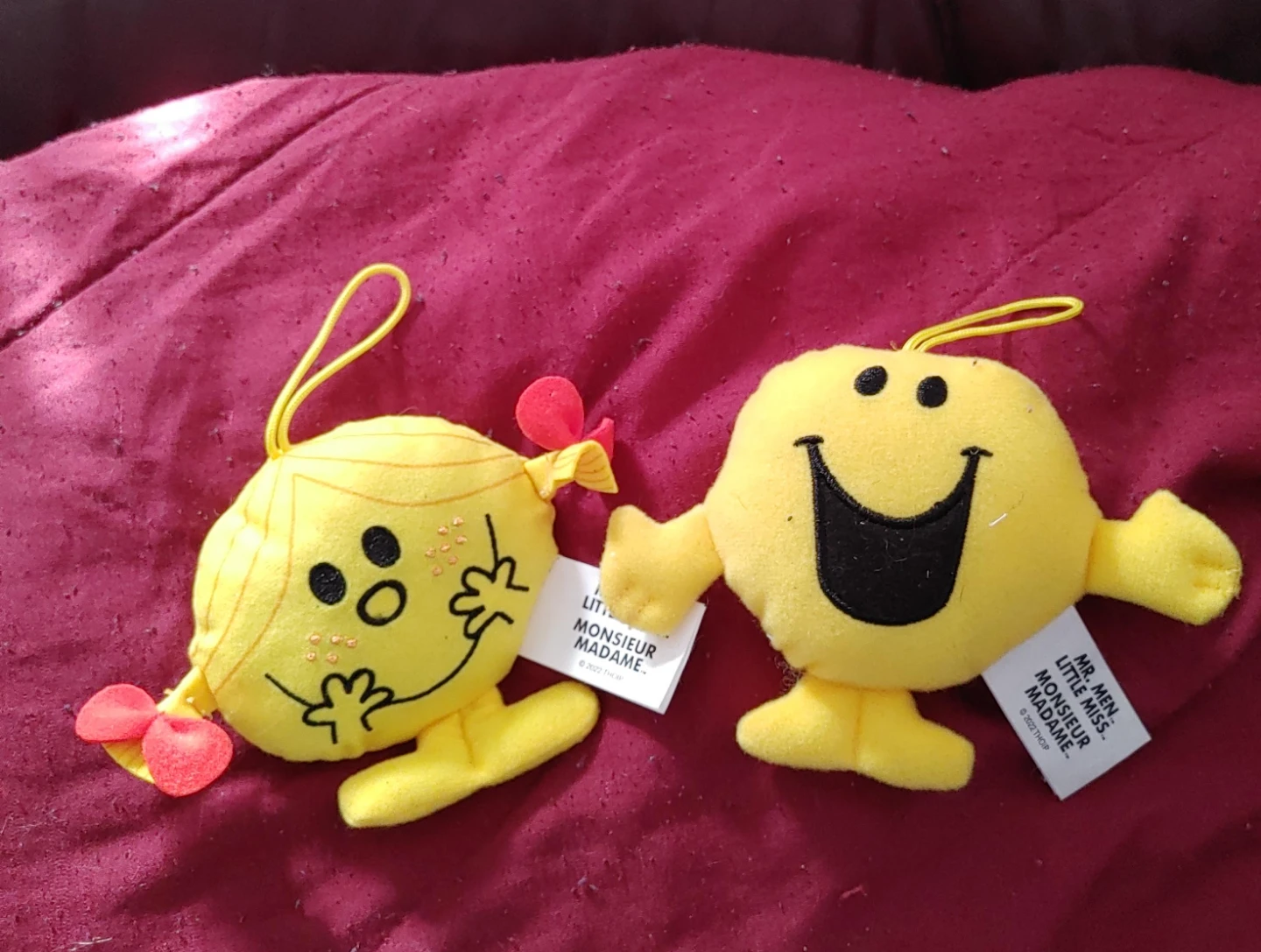🧡Mr. Men Little Miss Monsieur Madame Plush Toys (Set of 2)