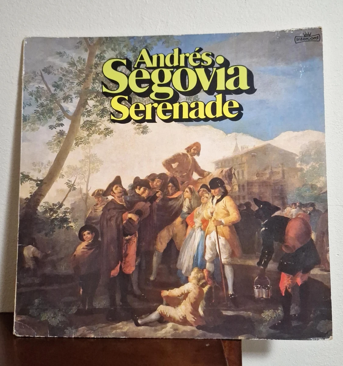 Andrés Segovia Serenade Vinyl Record
