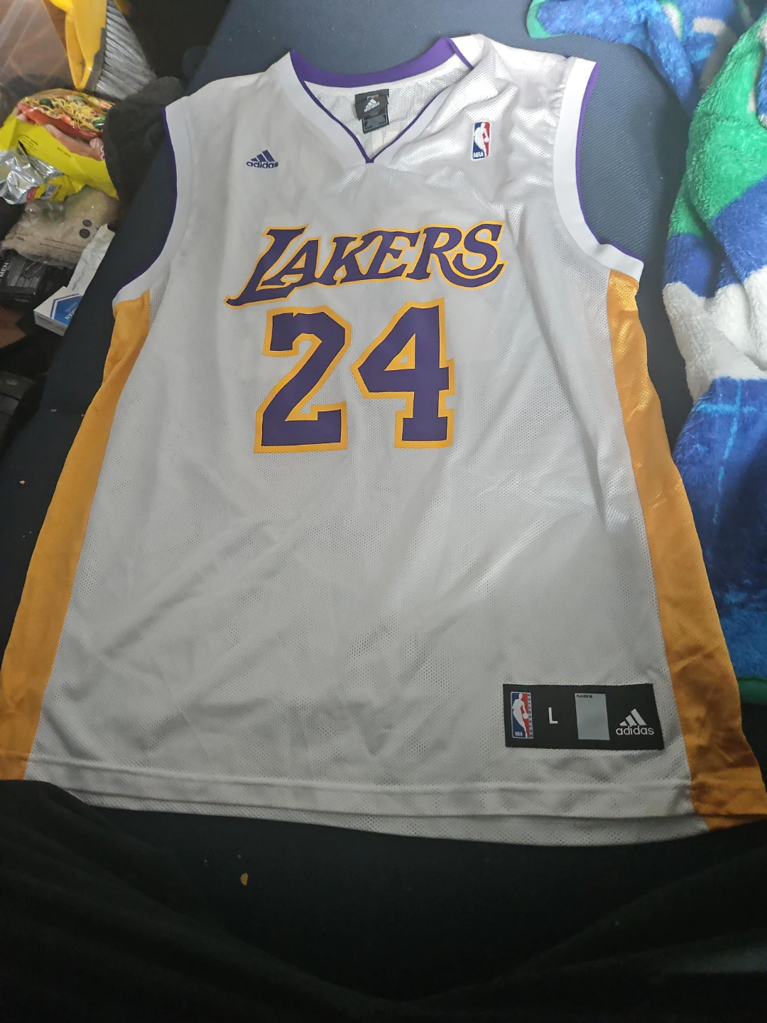 Adidas Los Angeles Lakers Kobe Bryant #24 Jersey