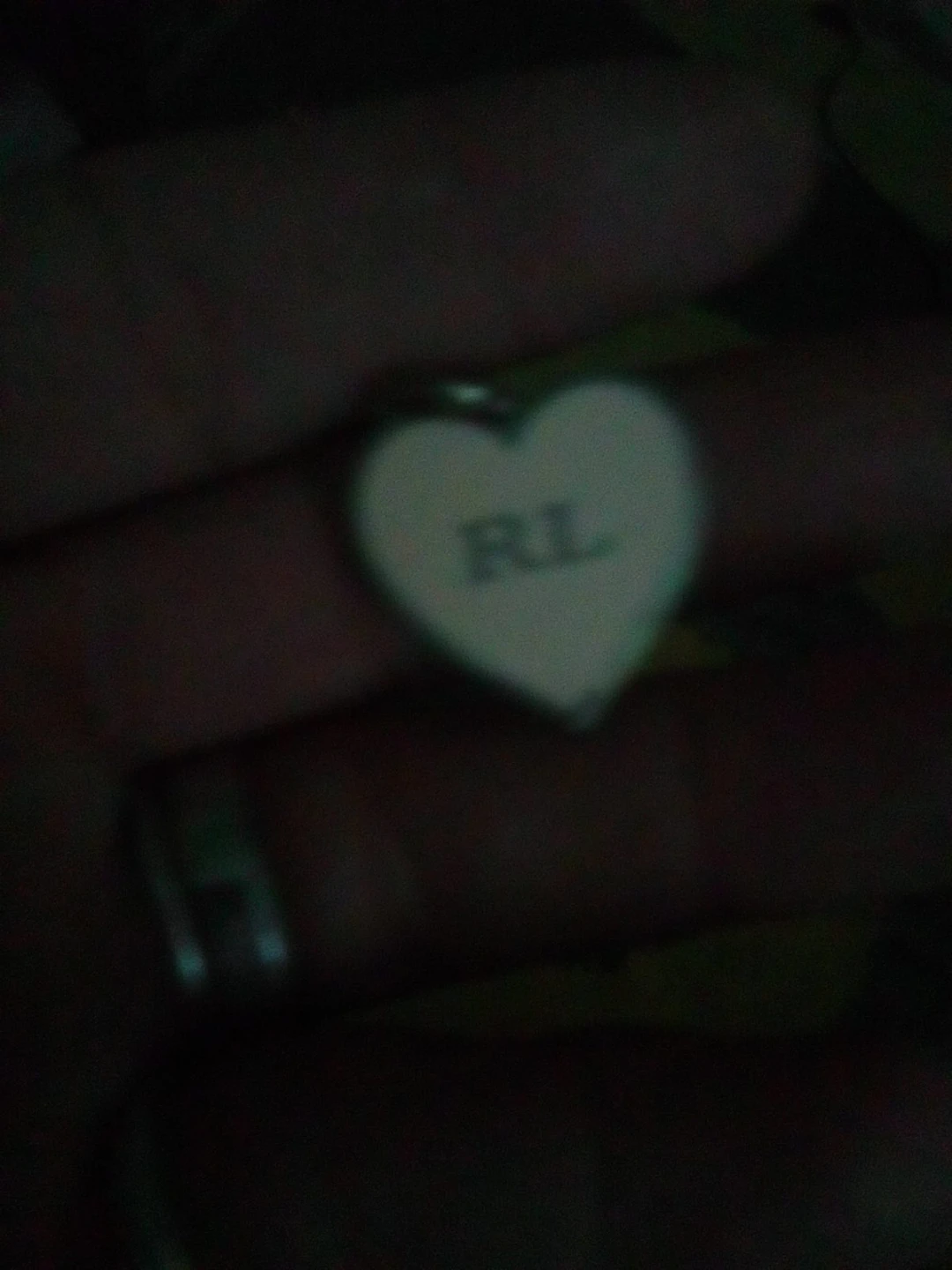 RL Heart Pendant Charm