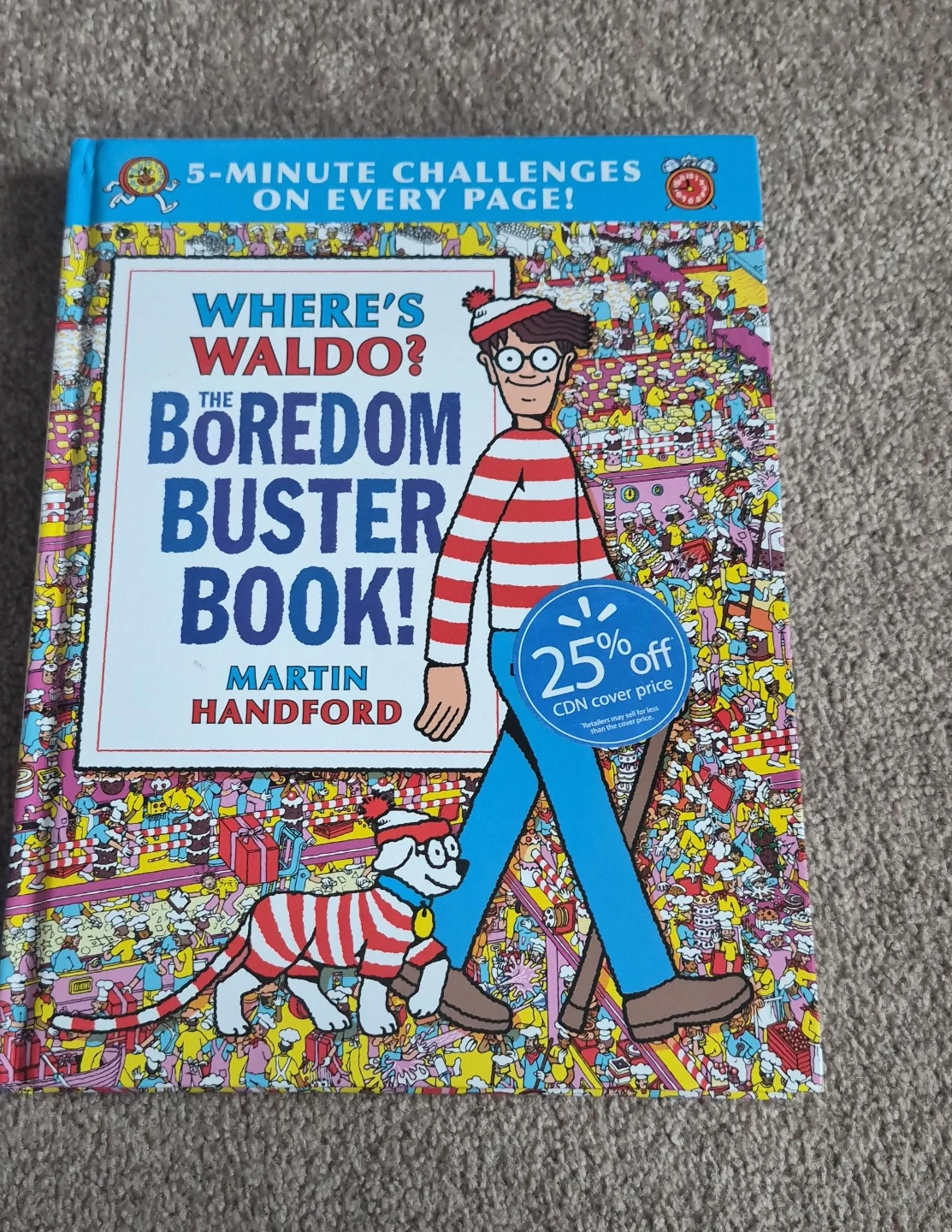 Where's Waldo? The Boredom Buster Book!