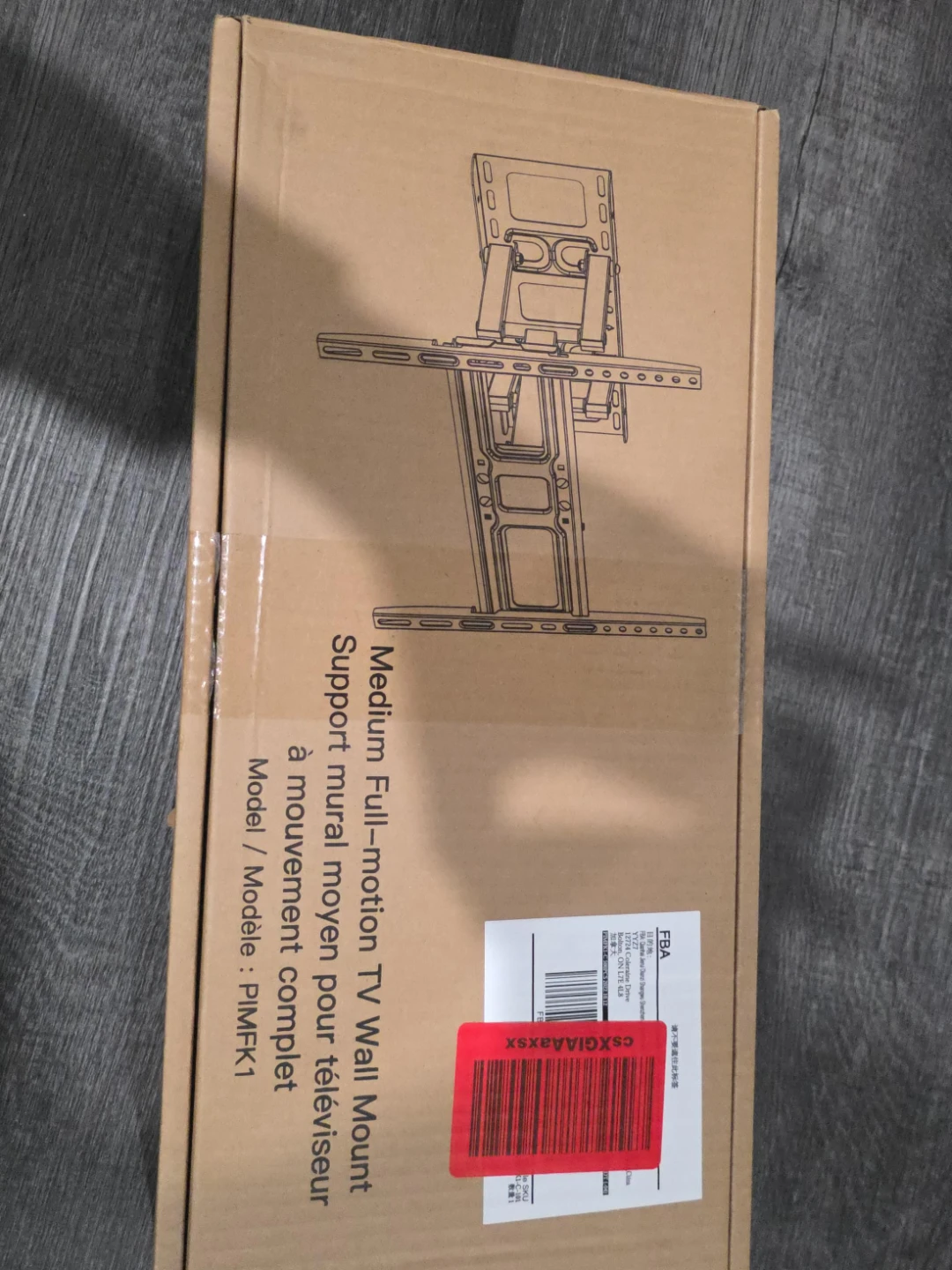 Full-Motion TV Wall Mount PIMFK1 for 26"-65" TVs