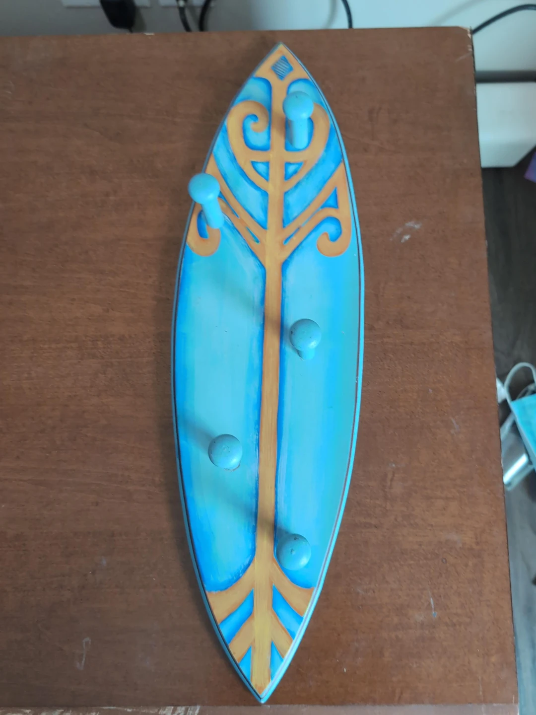 Surfboard Wall Hook Rack