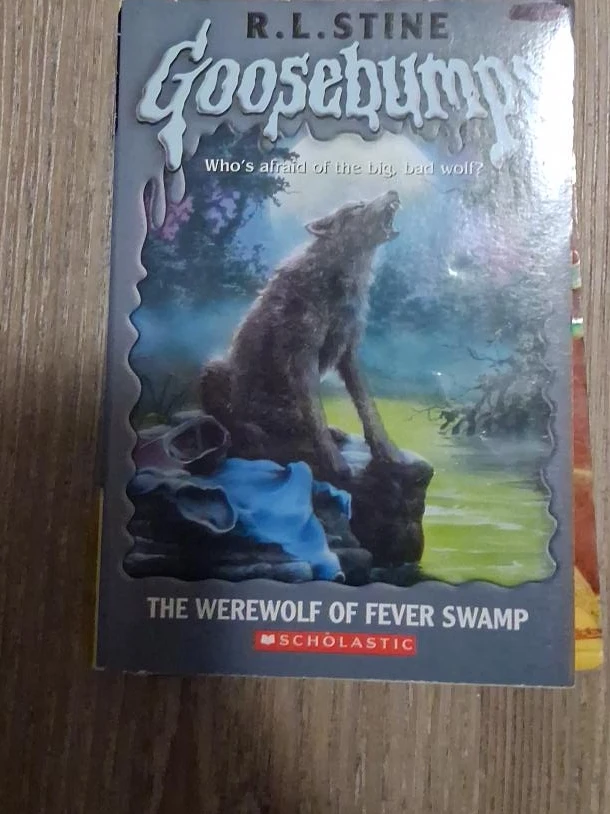 R.L. Stine Goosebumps: The Werewolf of Fever Swamp Book