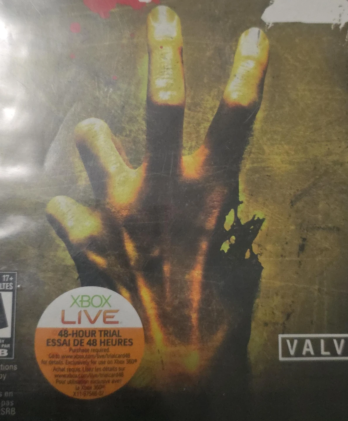 Xbox 360 Left 4 Dead Game