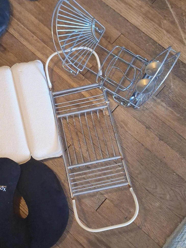 Chrome Shower Caddy with Shelves