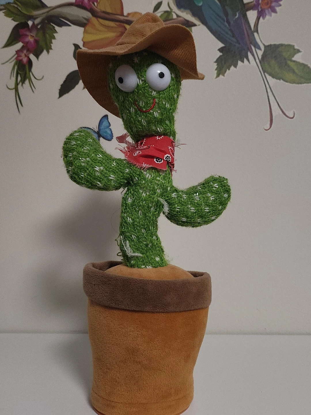 Dancing Cactus Toy Plush Stuffed Plant