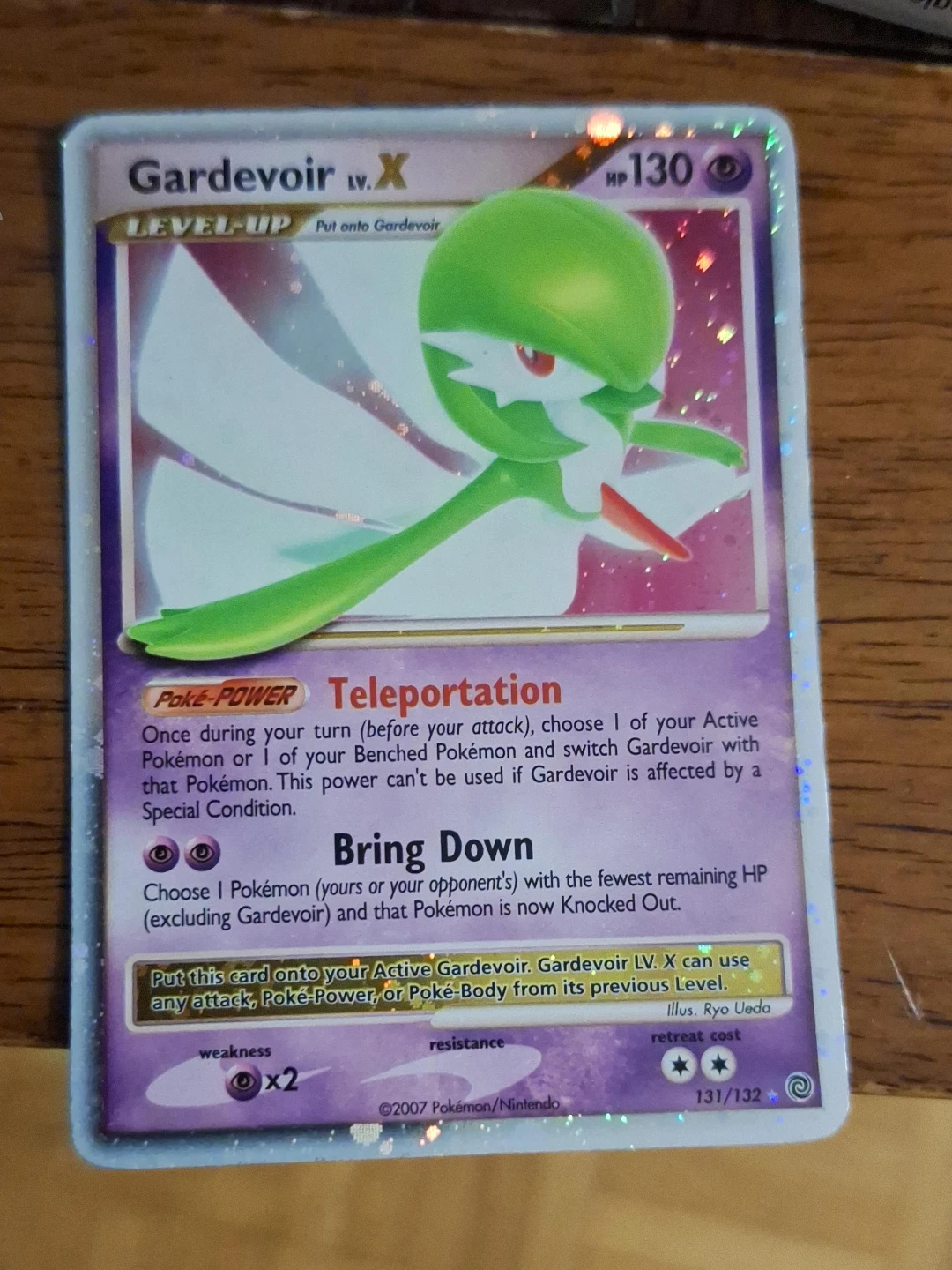 Pokemon Gardevoir LV.X Trading Card