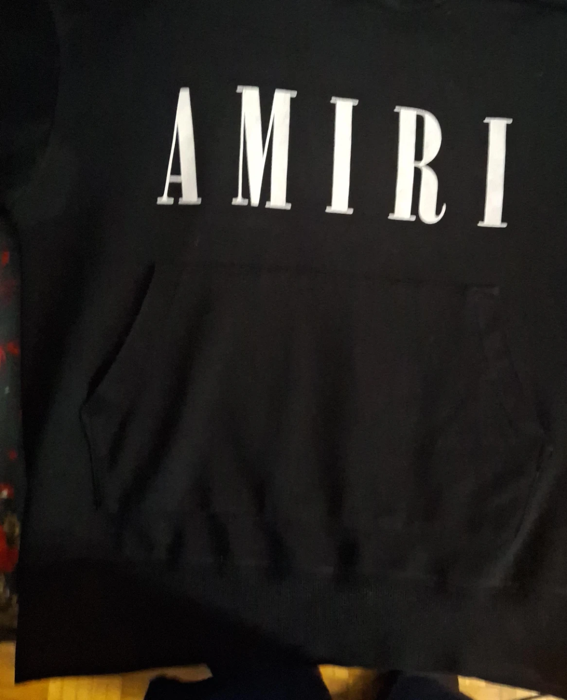 AMIRI Black Hoodie