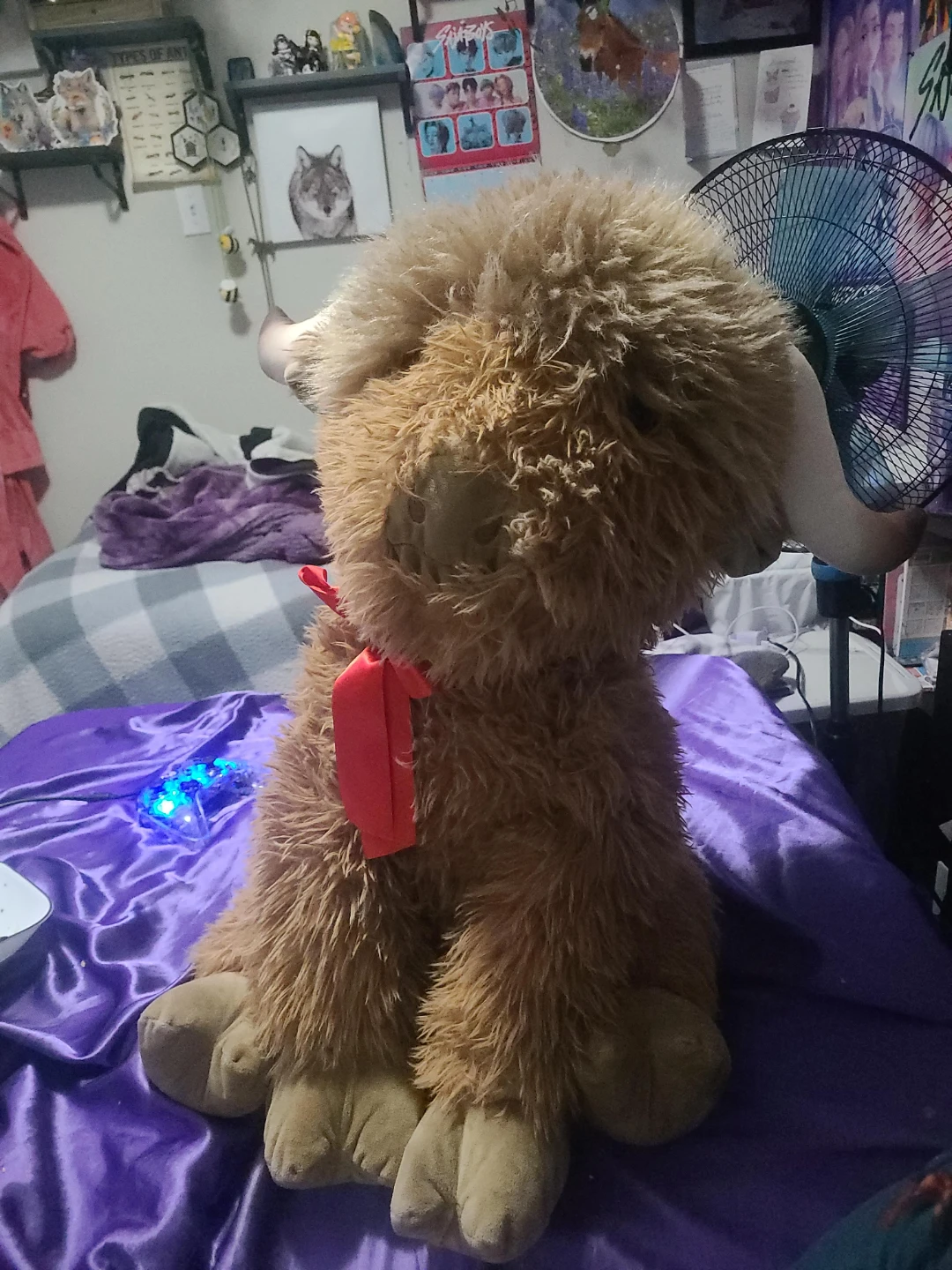 Large Plush Highland Cow Toy