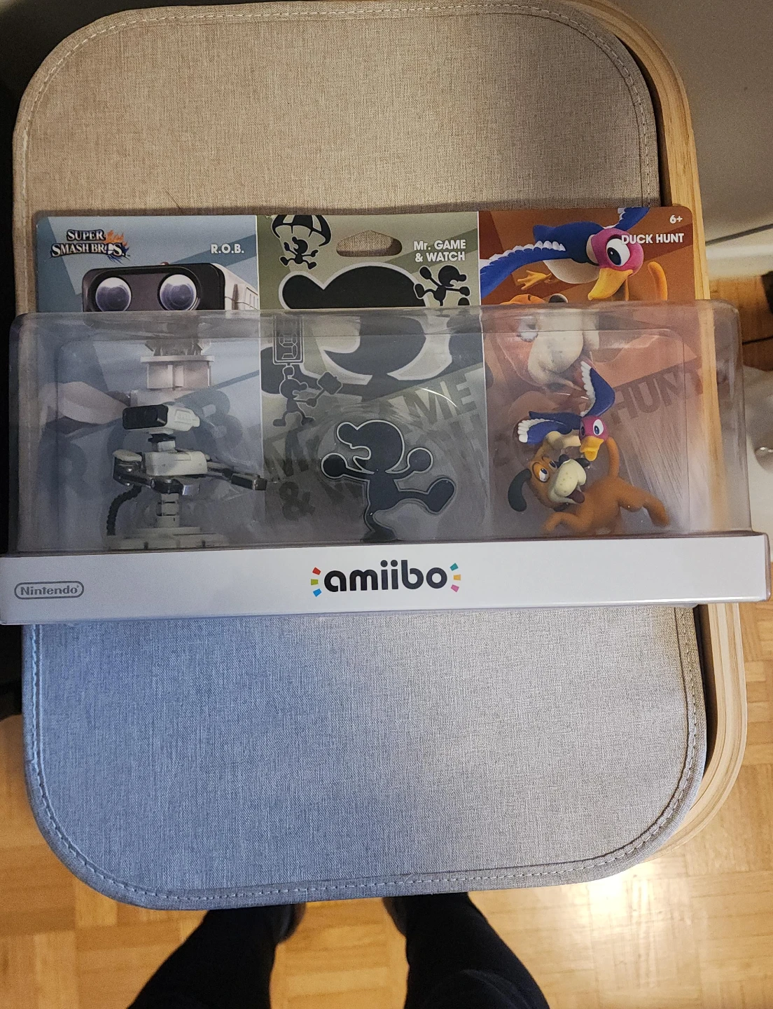 Nintendo Amiibo 3-Pack: R.O.B., Mr. Game & Watch, Duck Hunt