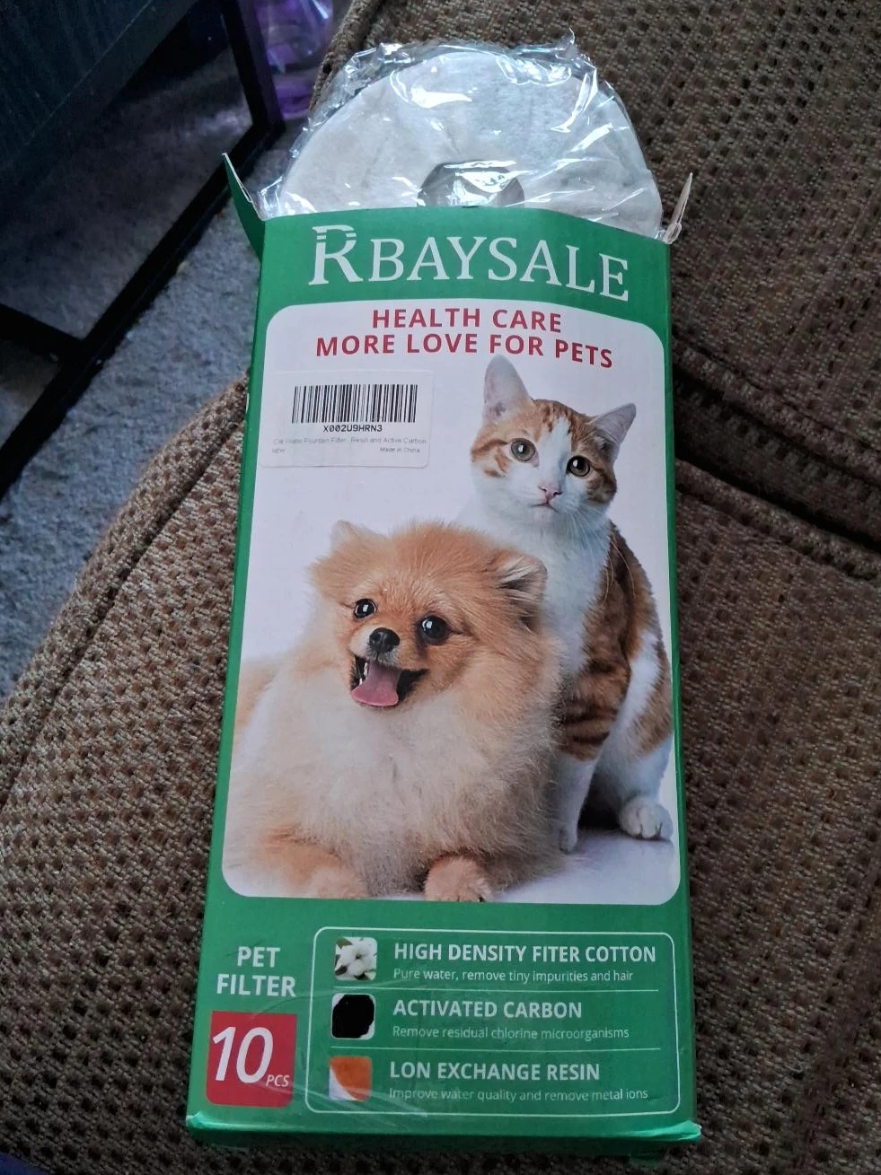 RBAYSALE Pet Fountain Filters - Activated Carbon