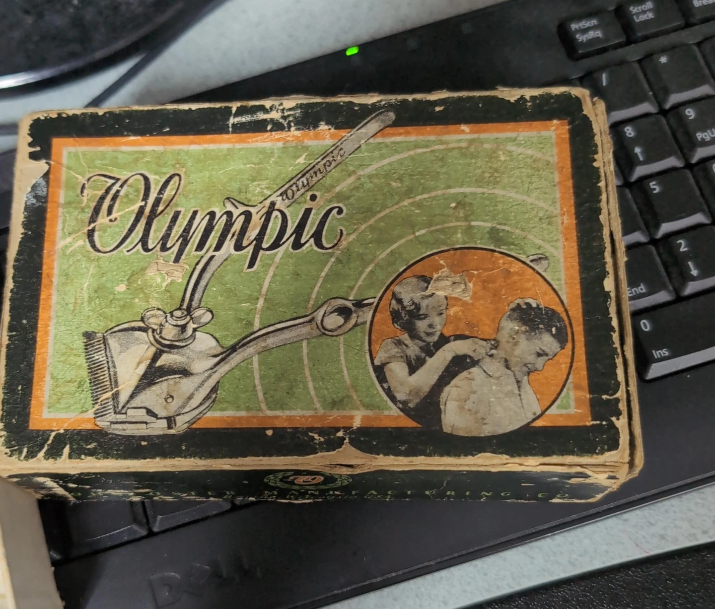 Vintage Olympic Hand Hair Clippers