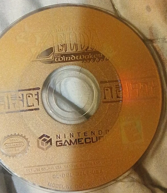 The Legend of Zelda The Wind Waker GameCube Disc