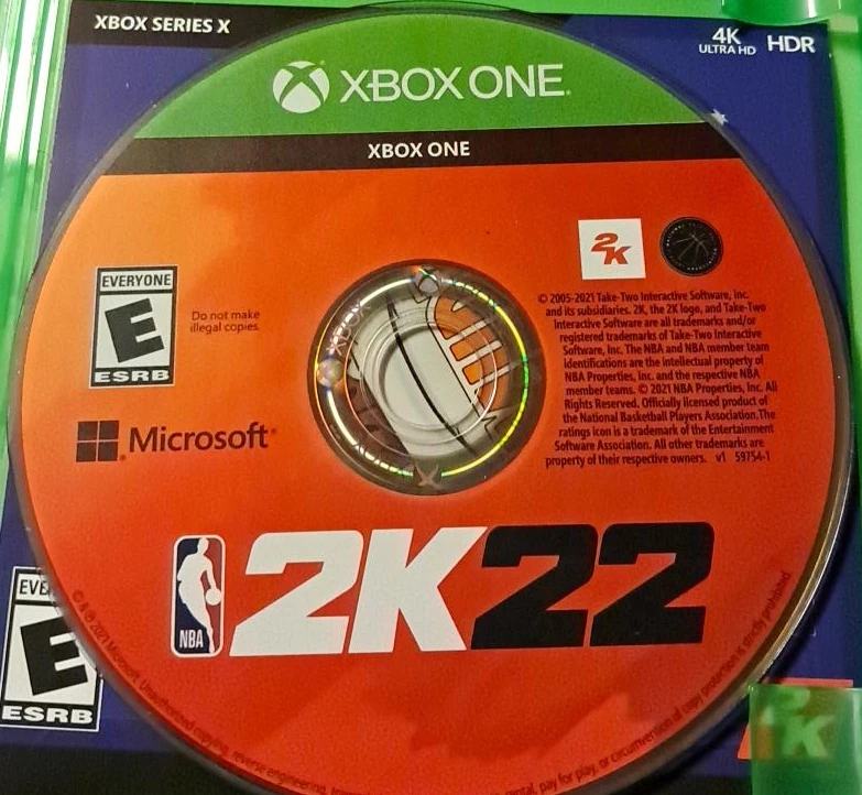 NBA 2K22 & NBA 2K21 XBOX Series X Video Games